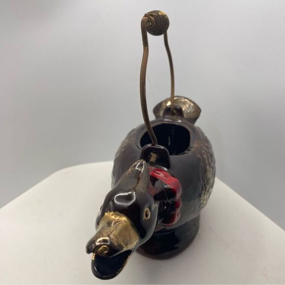 Vintage Japanese Redware Duck‐Kettle / Teapot - Picture 2 of 7